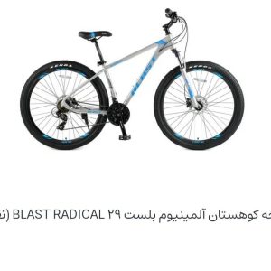 دوچرخه کوهستان آلومینیوم بلست BLAST RADICAL ۲۹ (نقره‌ای)